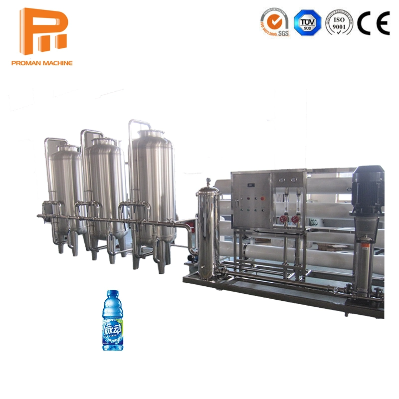 Water Filling Line Water Filter 500L/H RO Drinking Water Treatment System Drinking Water Treatment Sterilizer Machine