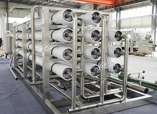 Reverse Osmosis System Water Purification Machine / Drinking Water Treatment Machine