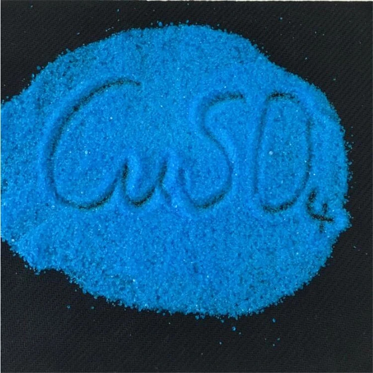 High Purity 98% CuSo4 Copper Sulphate Blue Crystal Copper Sulphate Pentahydrate Agricultural Grade