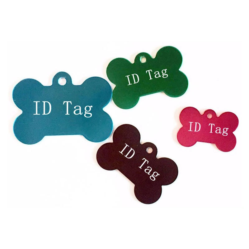 Personalized Providence Engraving Aluminum Pet Dog ID Tags for Cat and Dog
