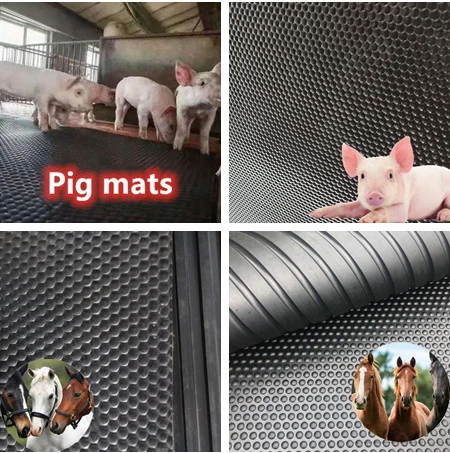 Agricultural Anti-Slip Cow Stable Flooring Mats for Cow/Horse/Pig