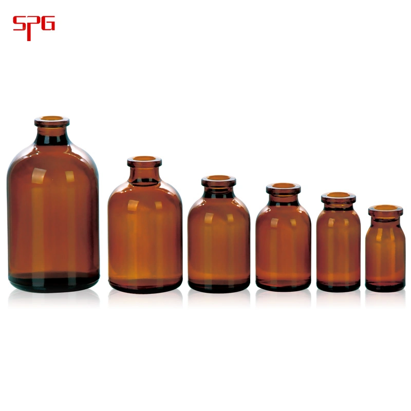 Serious Pharmaceutical Clear Moulded Injection Vials for Antibiotics