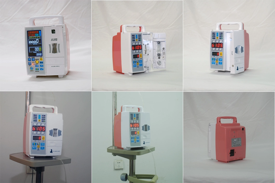 Portable Hospital Medical Equipment Veterinary Injection Syringe Infusion Pump Made in China