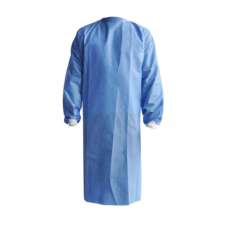 Sterile Non Woven SMMS Surgical Gown Sterile Waterproof SMS Disposable
