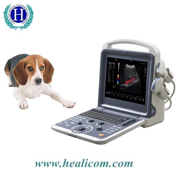 Hvet-10 Farm Portable Veterinary Ultrasound for Sheep, Goat, Horse, Dog Vet Ultrasound Scanner
