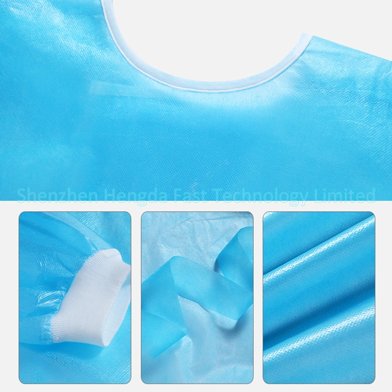 Sterile SMS Disposable Surgical Gown SMS 45G/M2 Standard (EO Sterile)