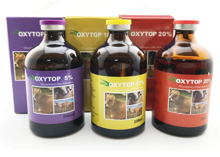 Good Price Veterinary Drugs of 5% Oxytetracycline Injection (50ml/100ml)