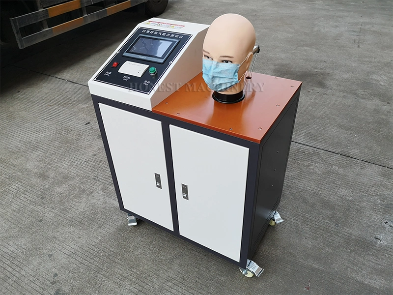 Hot Export Breathing Resistance Tester Machine / Mask Breathing Resistance Tester