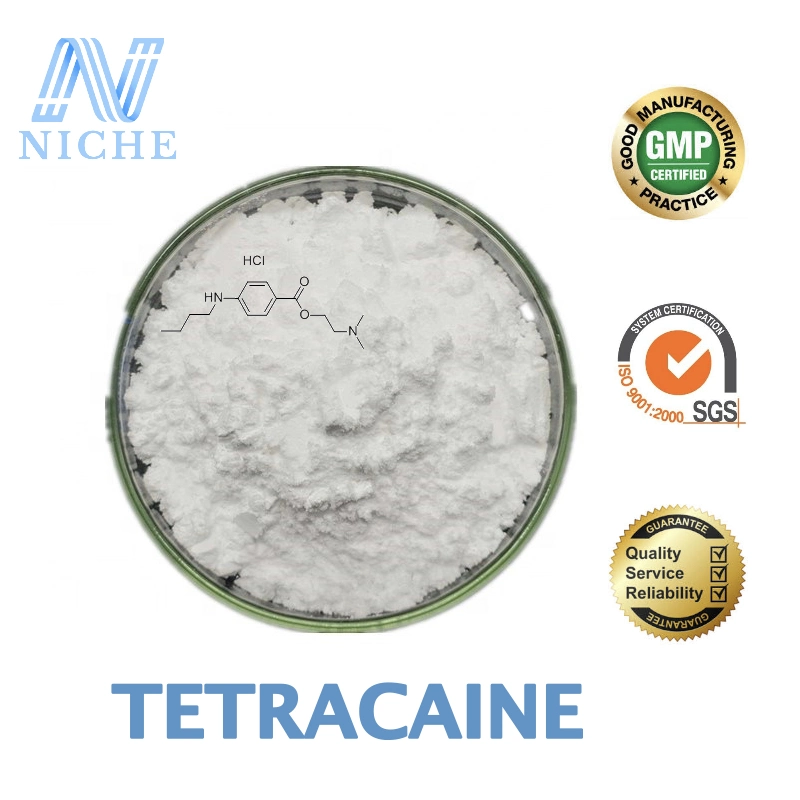 Quality Guaranteed Local Injectable Anesthetics Tetracaine Hydrochloride Factory Sample CAS: 136-47-0