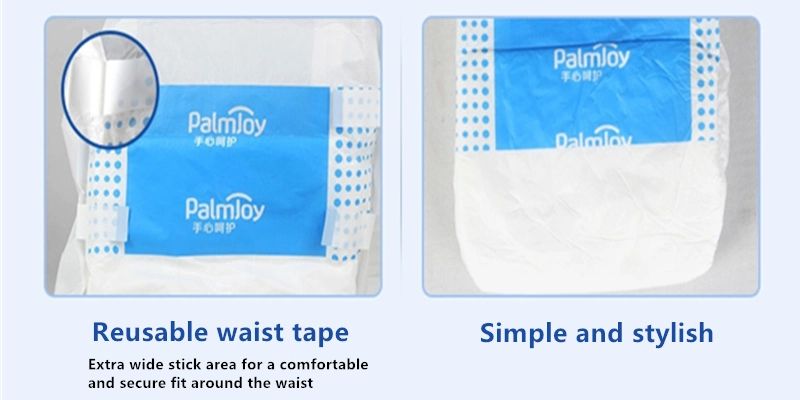 Palmjoy Leak Proof Wet Adult Briefs Diapers for Adults