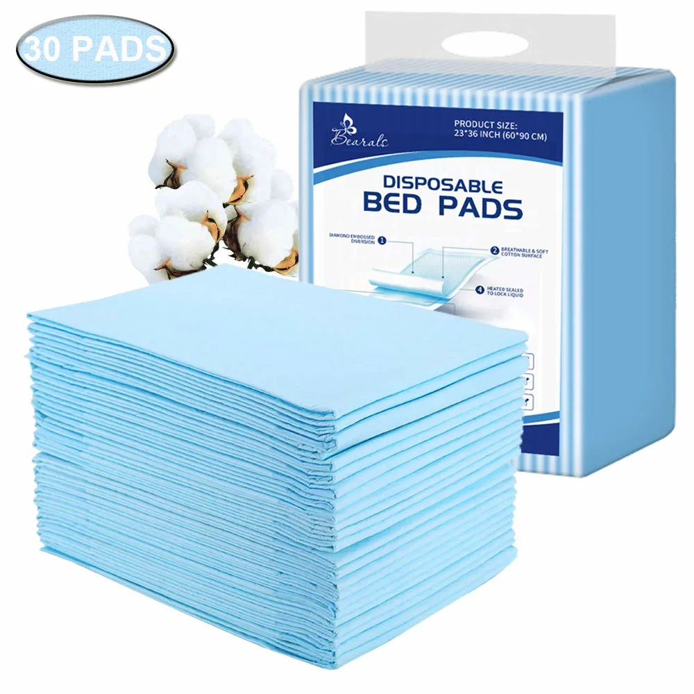 Incontinence Underpads Urine Absorbent Pet Pads with Breathable Paper