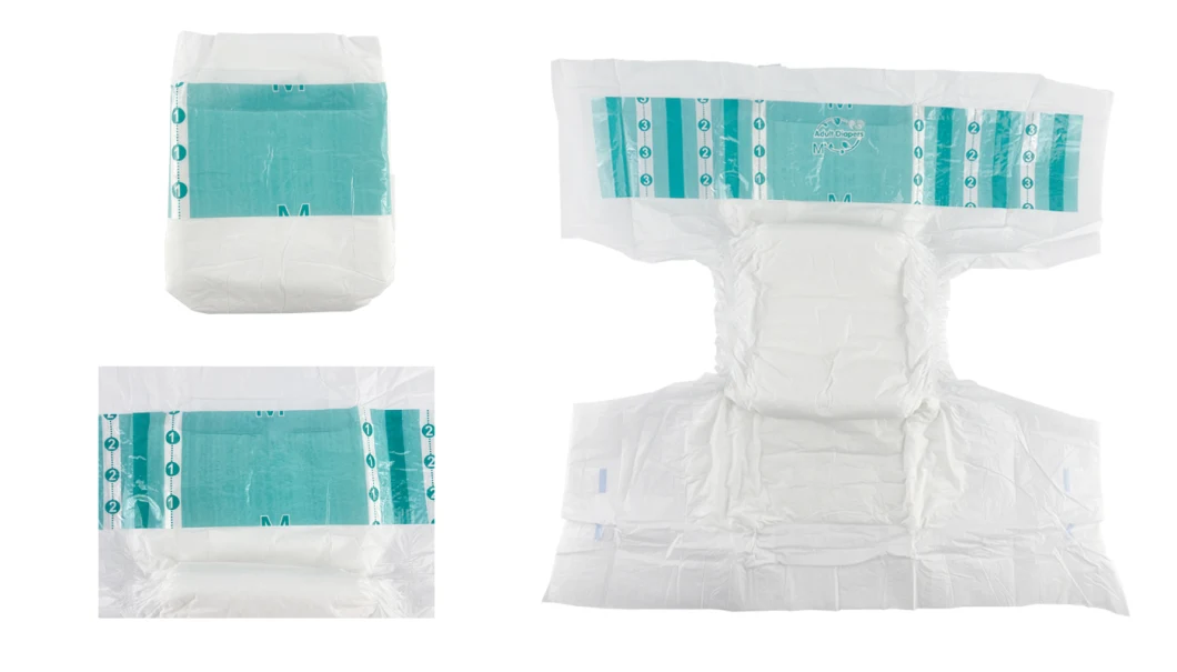 Diaper Factory Wholesale New Product Best Quality Leak Guard Disposable Adult Diaper in Bulk
