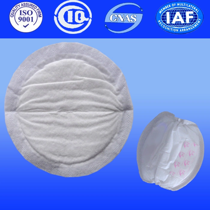 120mm a Quality Disposable Nursing Breast Pad for Mami Breast Feeding Pad with OEM Packing (BP-022)