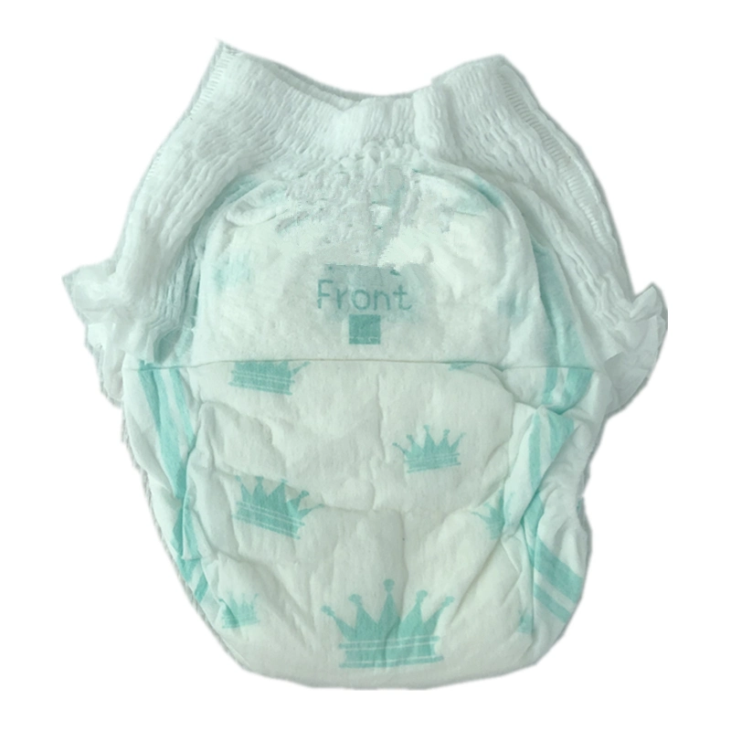 Baby Diaper Nonwoven Fluff Pulp Disposable Pull up Diaper From China