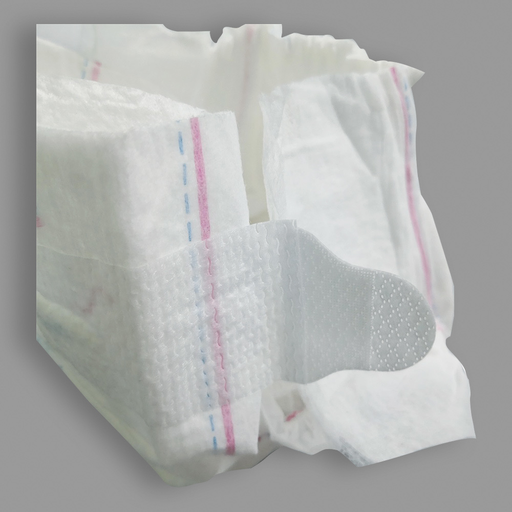 Cotton Surface Baby Diapers Bags High Absorption OEM Baby Diapers