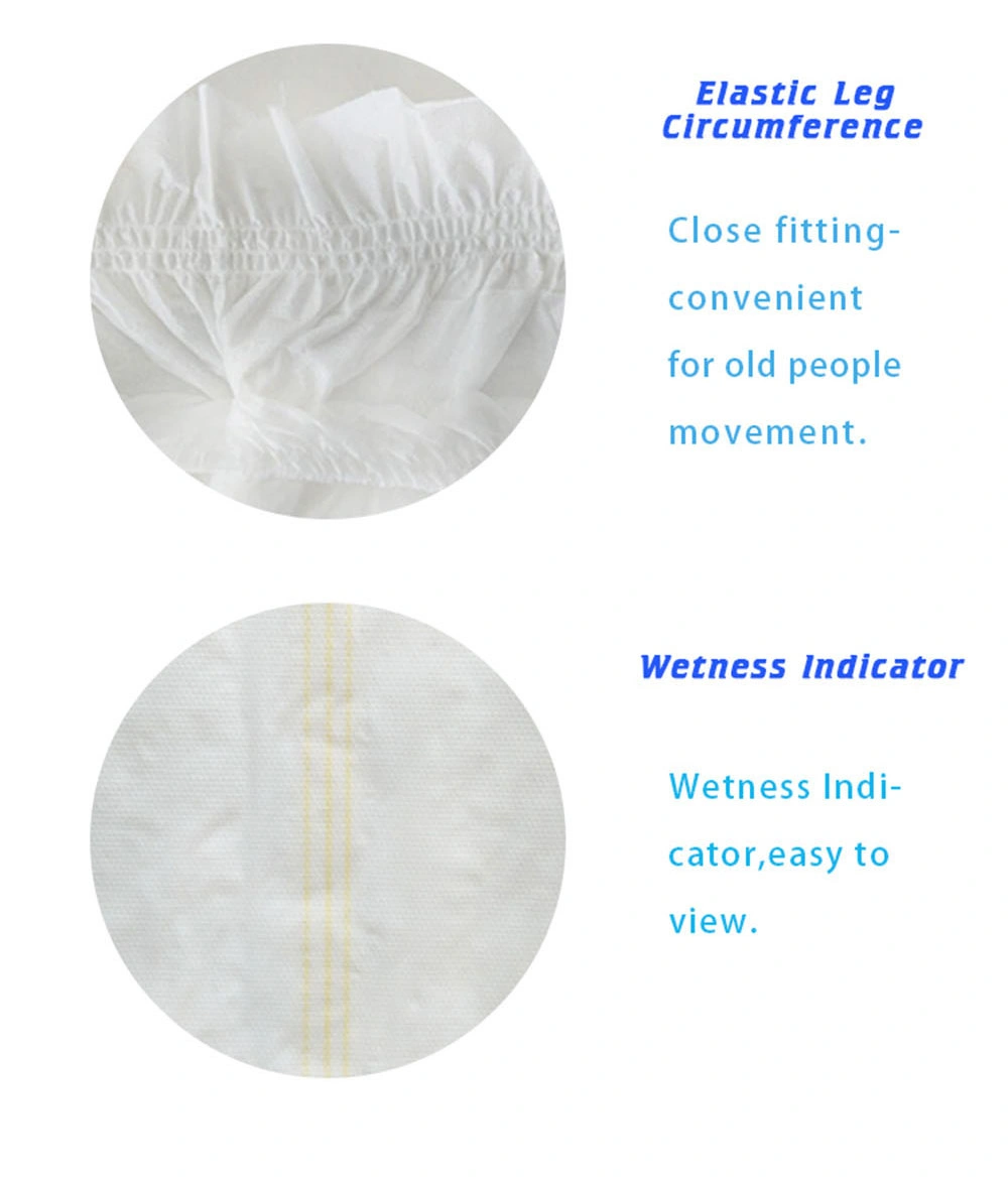 Eco Friendly Medical Supplies Disposable Overnight Absorbent Mens Womens Elderly Adult Incontinence Nappies/Briefs/Diapers with Tabs for Incontinence