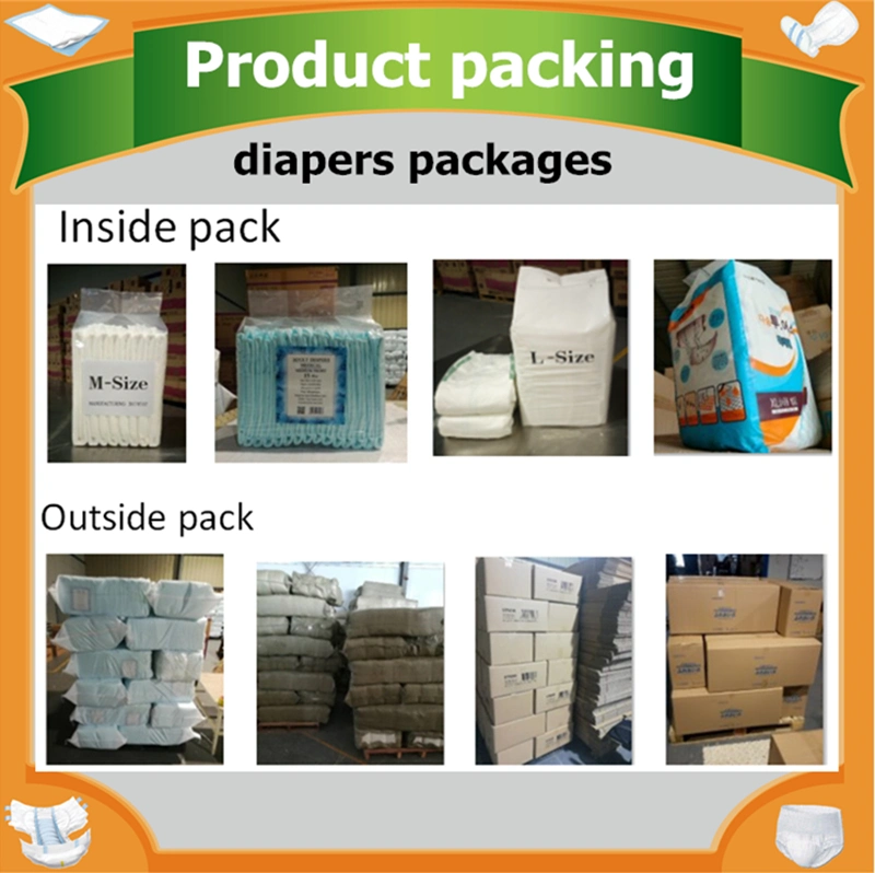 Overnight Disposable Incontinence Pants Underwear Adult Pull up Diapers Pull on Nappies