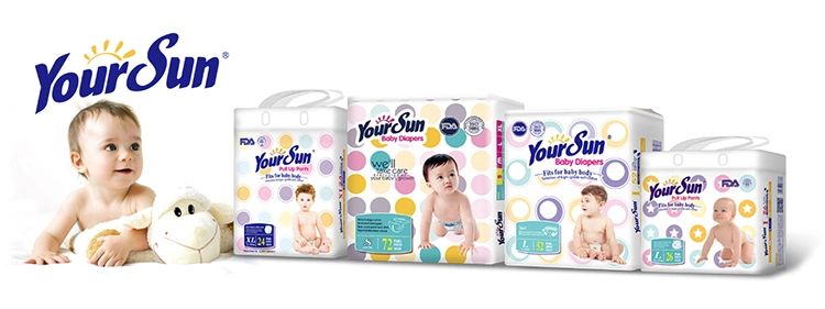 Dry Surface Ultra Absorbent Yokosun Merries Baby Disposable Diapers