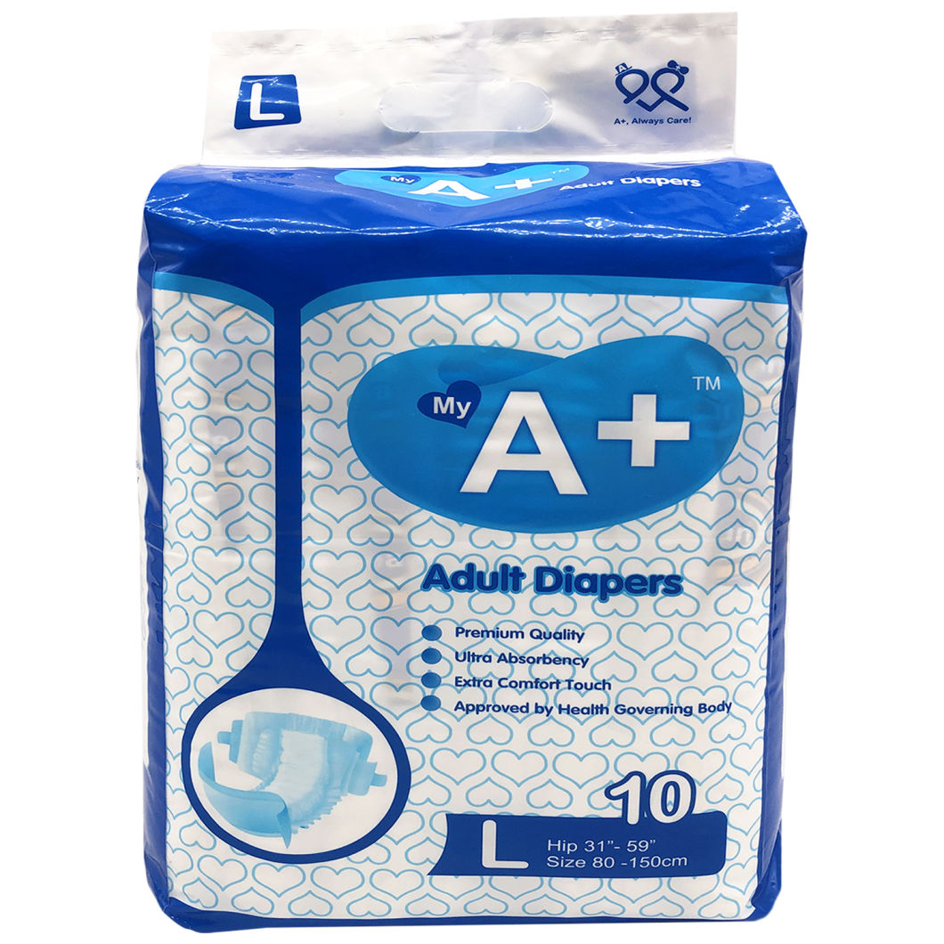 Anti-Leak Adult Diapers OEM Custom Disposable Adult Diaper for Elderly