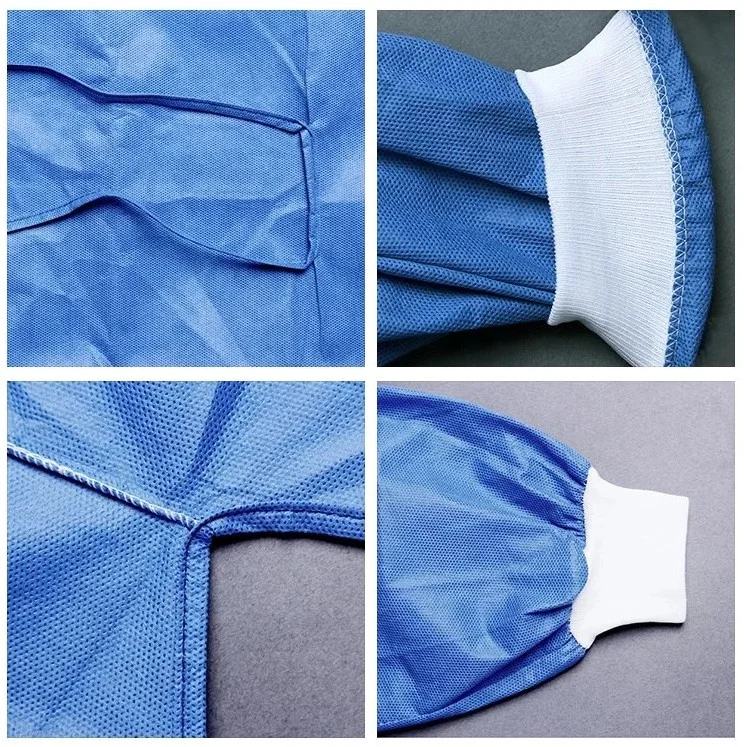 Disposable Surgical Drapes Reinforced Disposable Surgical Gown SMS Surgeon Gown