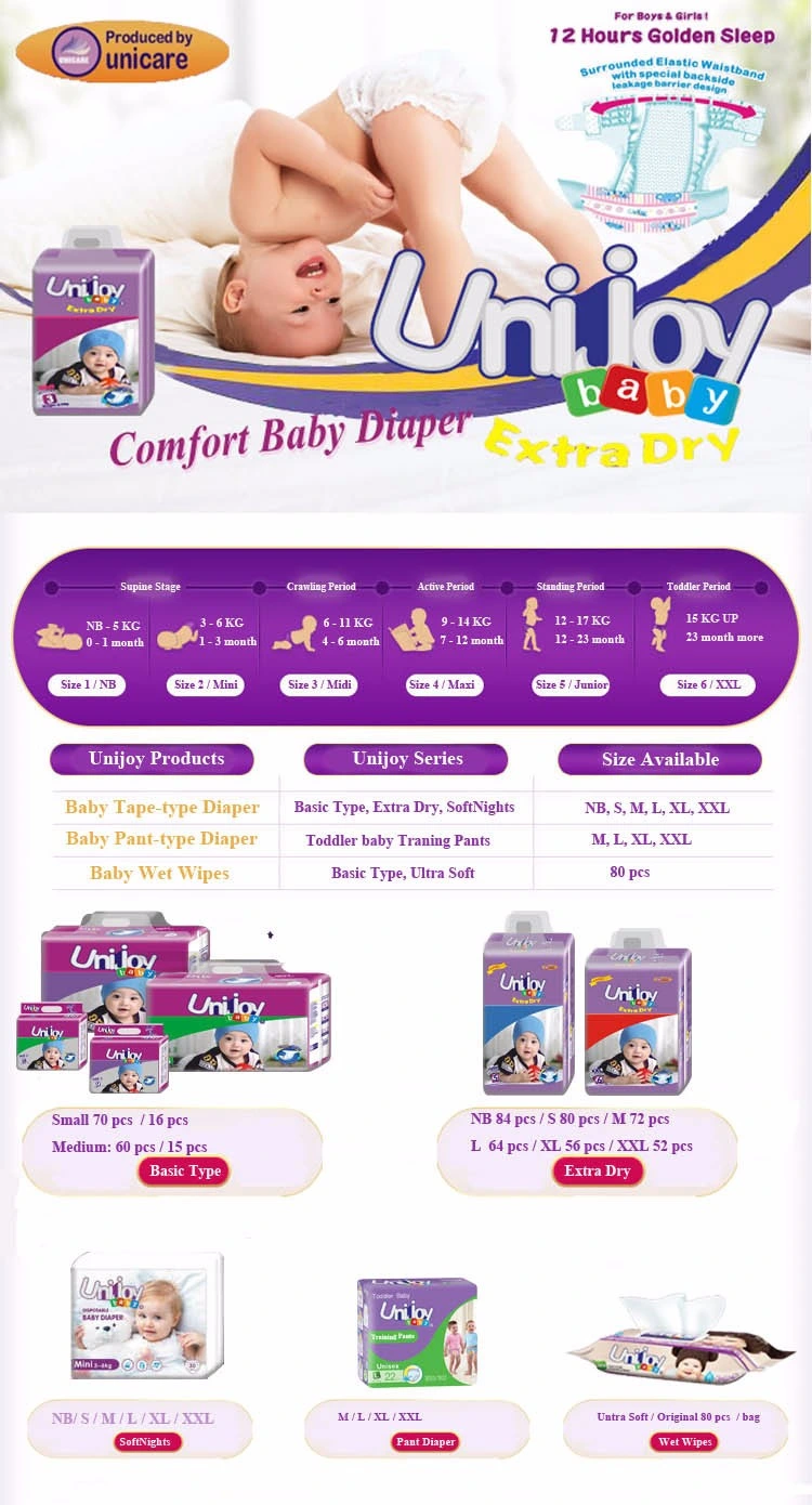 Best Tender and Care Lovely Diaper Brands Baby Diaper Importer Training Pants China Supplier
