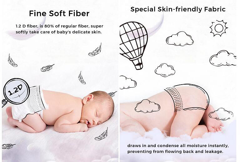 Custom-Made Baby Diaper Pants Disposable Baby Cloth Diaper for Baby