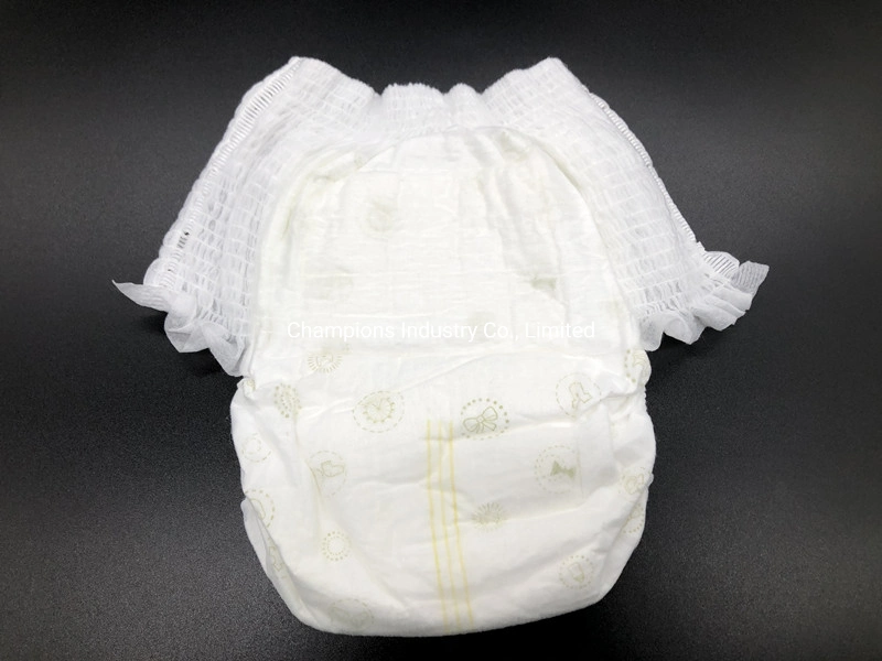 Baby Goods Fluff Pulp Type Pull up Diaper Pants Disposable Baby Training Pants