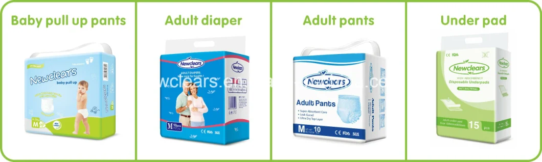 New Technology OEM Ultra Thin Baby Pull up Pants Diaper