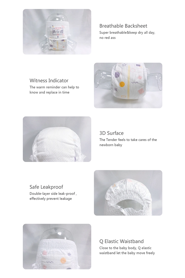 Wholesale Anti-Leak Disposable Diapers Baby Diapers for Sale