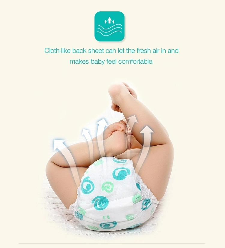 Wholesale Pampering Baby Dry Cotton Baby Diapers Baby Pant Diaper Disposable Diapers
