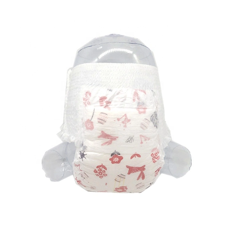 High Quality Printed Disposable Reusable Adult Baby Diaper Ultra Thick Pull up Diapers
