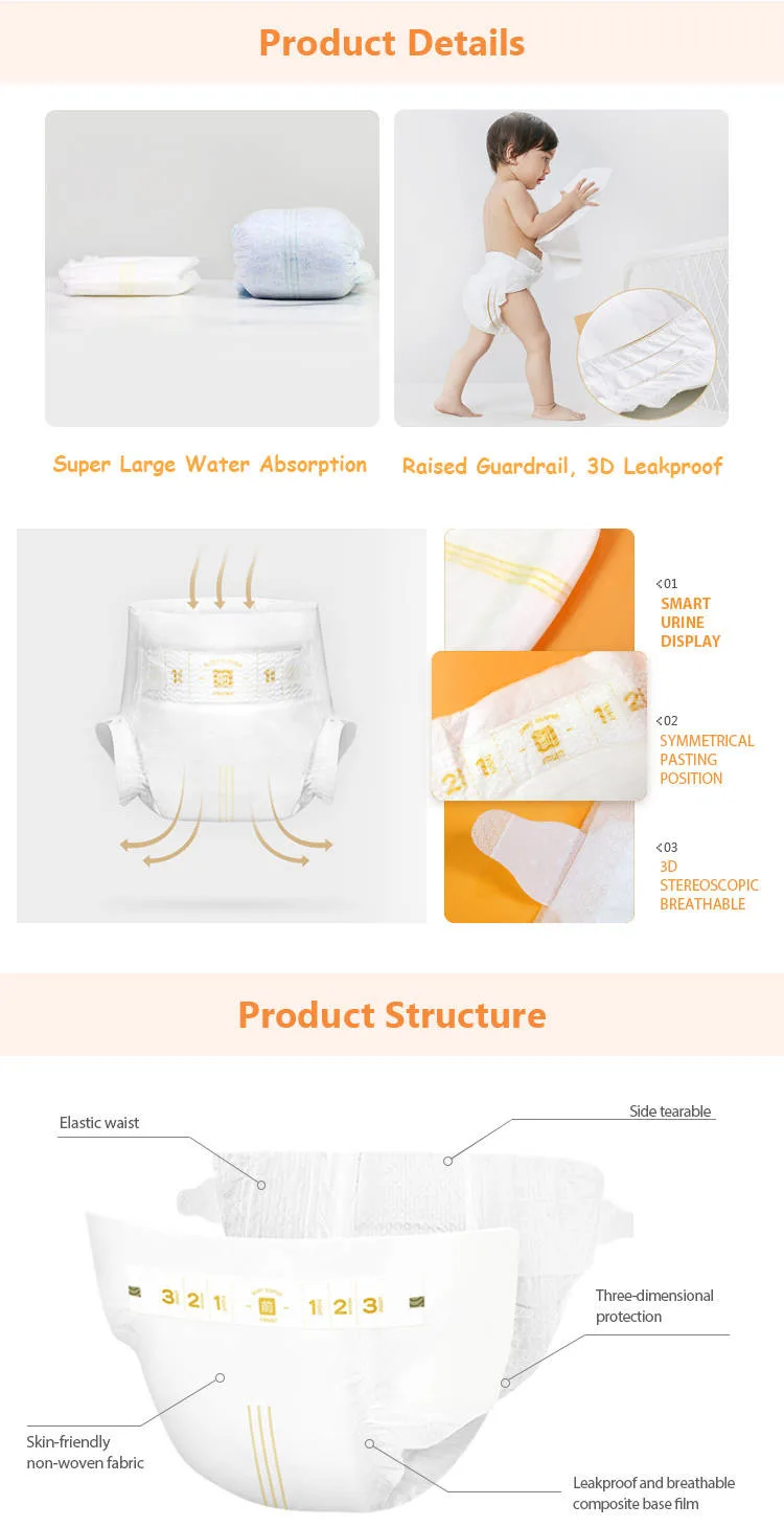 Wholesale Baby Diapers Best Price Diapers Manufacturer Cotton Cheap Disposable Diapers