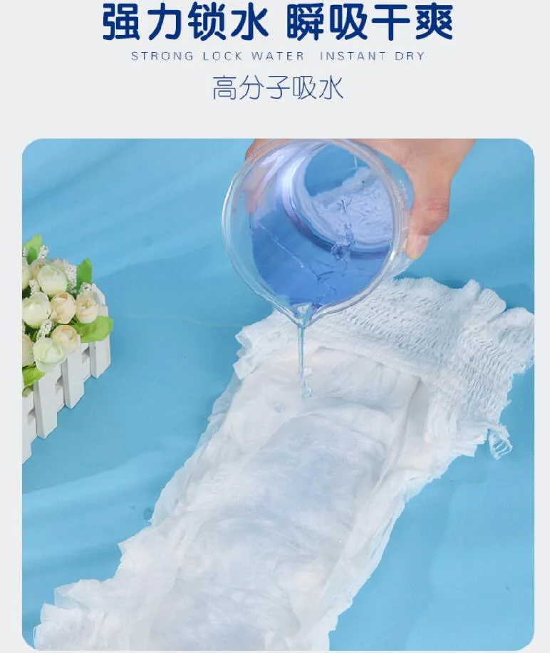 Good Quality High Absortant Sap Pull up Diaper for Adult Overnight Incontinence