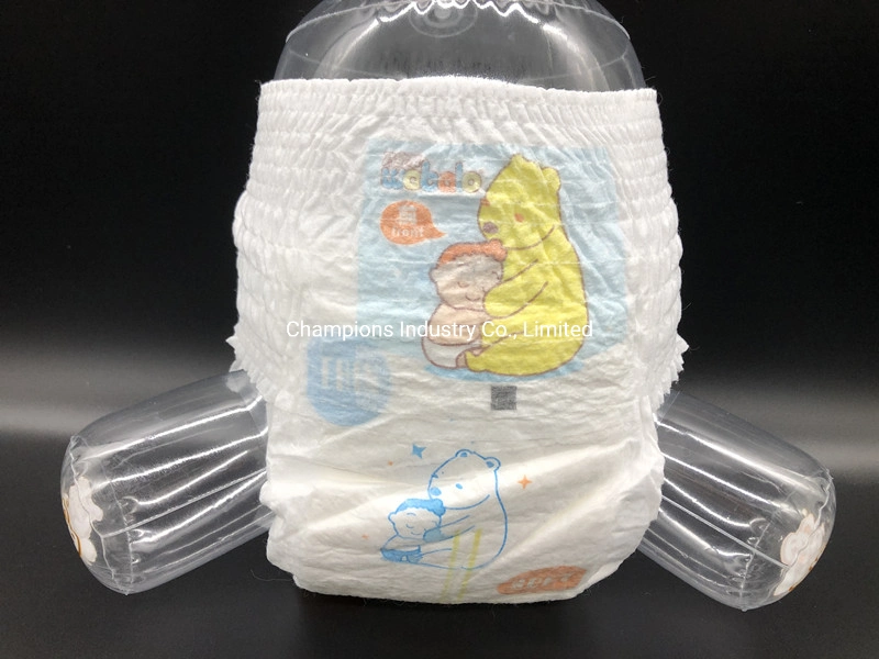 Disposable 3D Leak Guard Fluff Pulp Type Pull up Baby Diaper Pant Baby Products