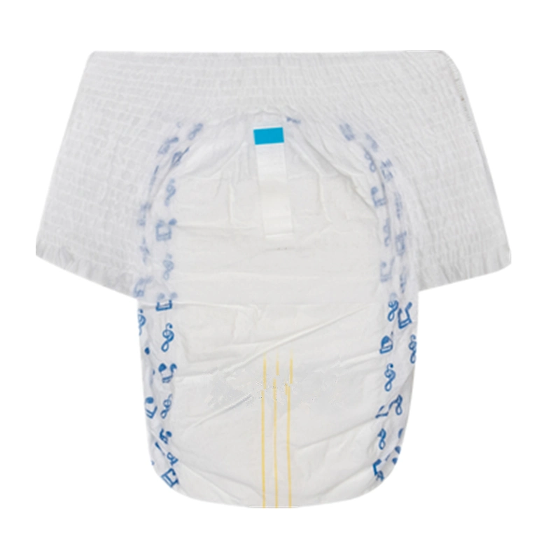 Disposable Baby Pull Type Diaper with Soft Backsheet