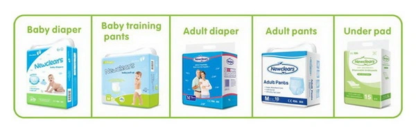 Customized Adult Diaper, Incontinence Care Diaper, Cloth-Like Diaper for Adult