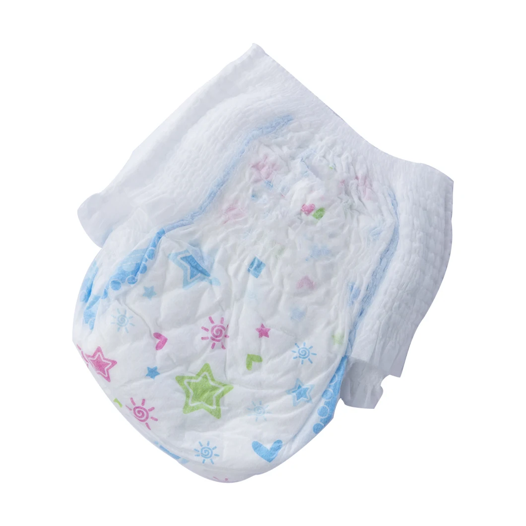 Ultra Thin Breathable Disposable Baby Pants Diaper Factory