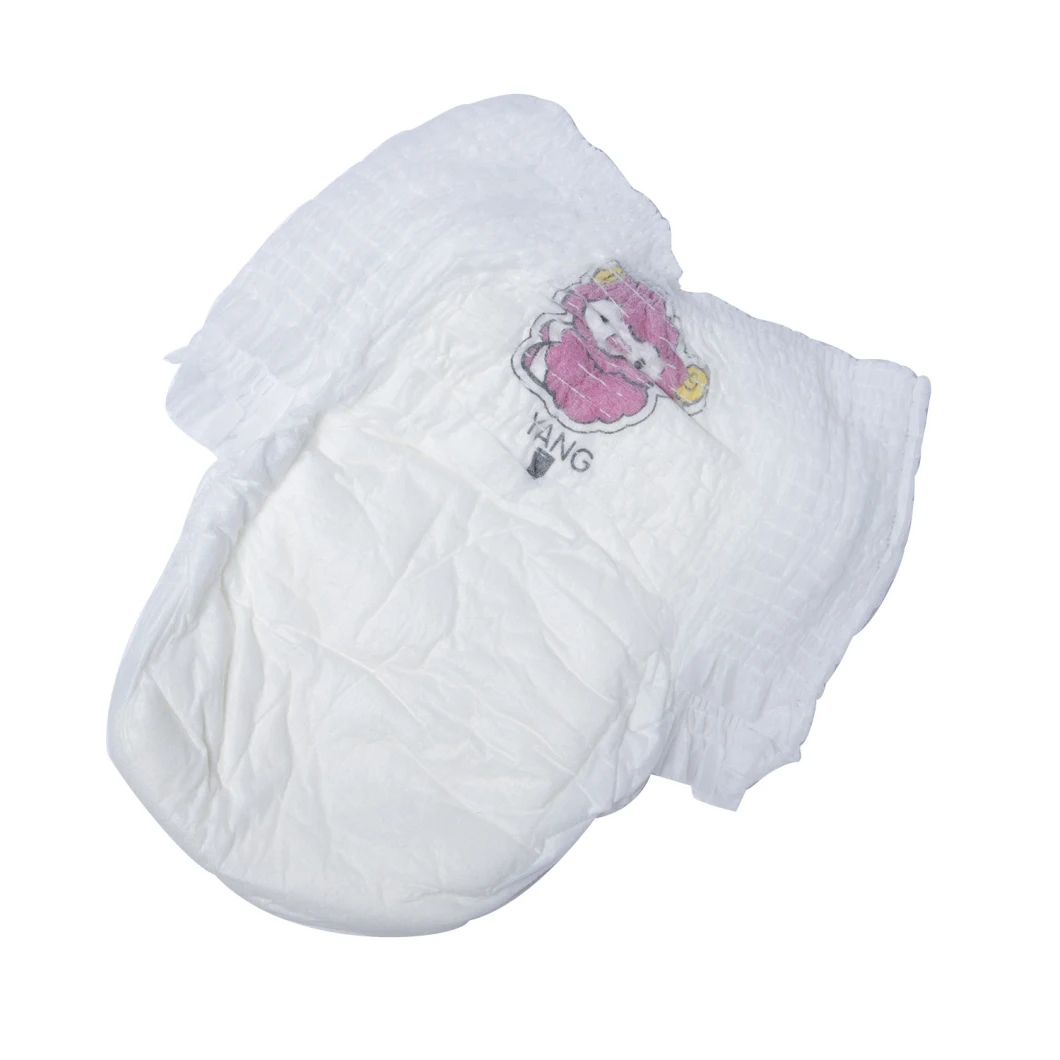 Ultra Thin Breathable Disposable Baby Pants Diaper Factory