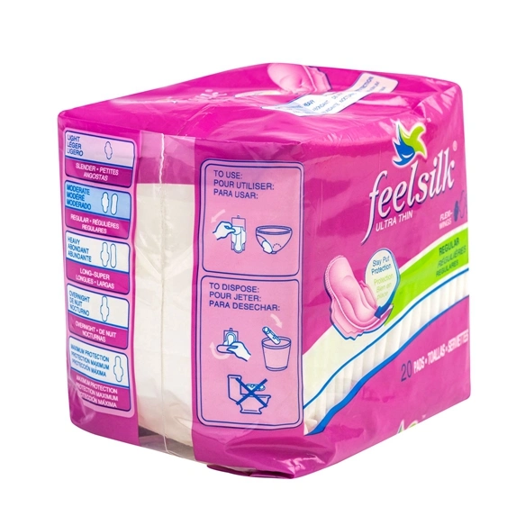 Breathable Sanitary Napkin Feminine Hygiene Pad Thick Sanitary Pad for Night Use