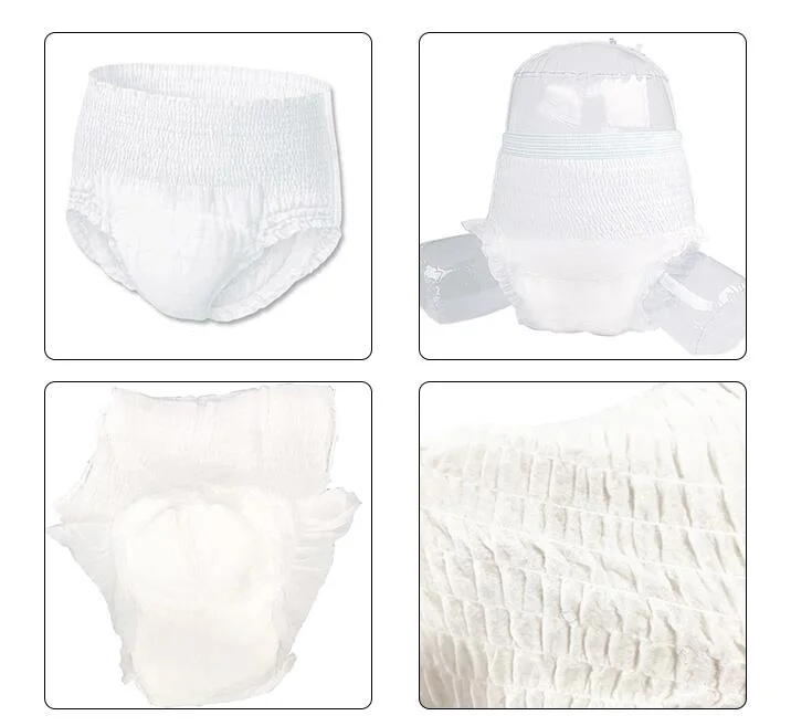 Professional Production Disposable Overnight Adult Pants Diapers