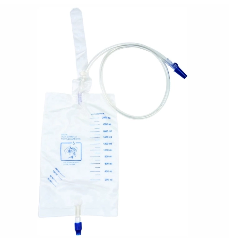 2000ml Disposable Adult Urine Bags Urine Collection Bags