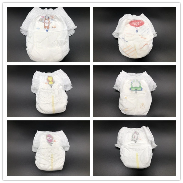 Printed Feature and Disposable Diaper Pull up Type Pant Diaper Baby Baby Products