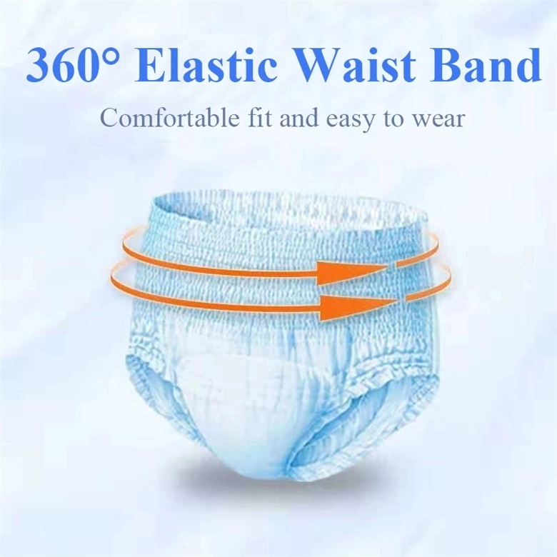 Disposable Incontinence Adult Diaper High Absorbency Dry Surface Adult Pants