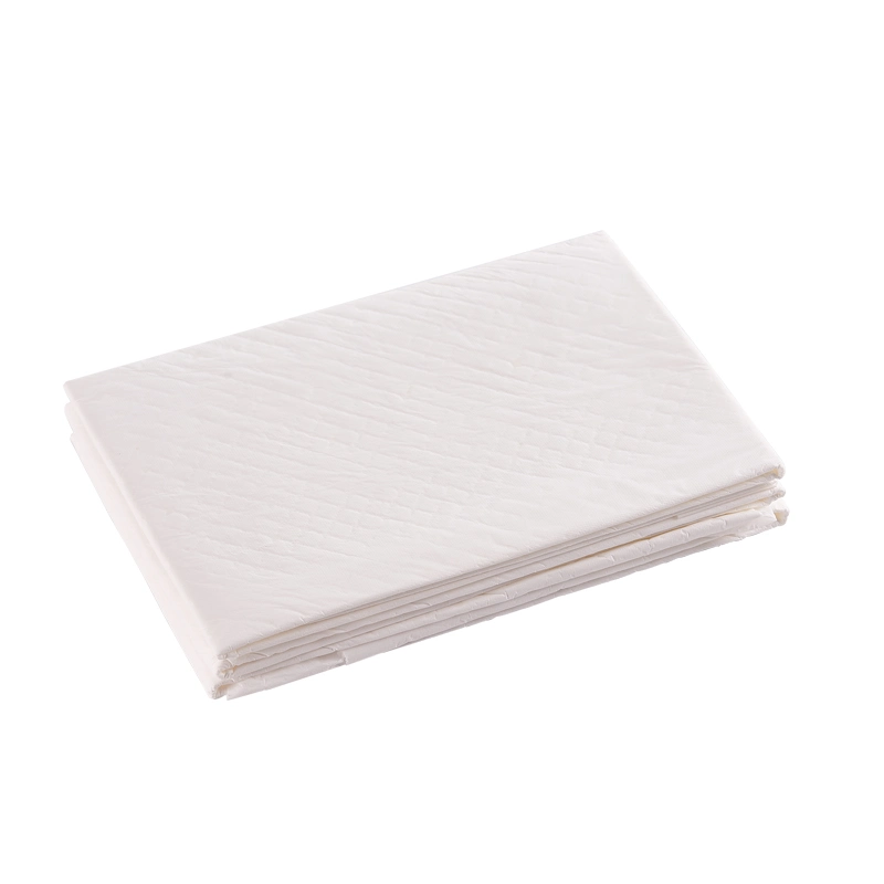 Disposable Under Bed Pad Incontinence Sheet Adult Urine Absorbent with Adhesive Strips