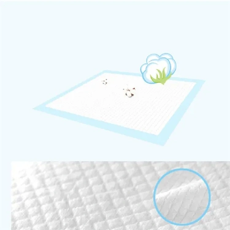 Incontinence Adult Under Pad Women Disposable Blue Underpad Sheet