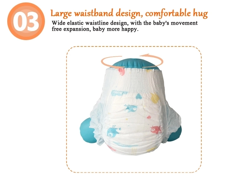 Disposable XL Size Baby Diaper Nappies Pants Pull up in China