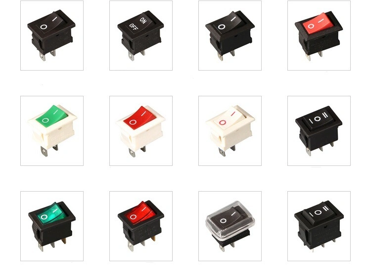 Rocker Switch Round Switch 10A with LED Light