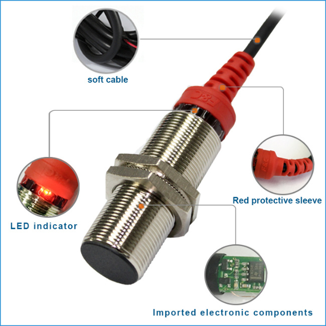 NPN Inductive Proximity Switch Metal Detector Positon Sensor