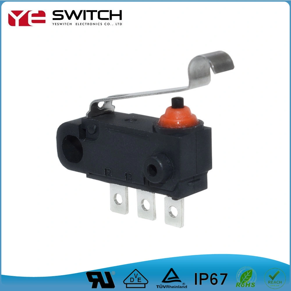 Waterproof Electronic LED Illuminated Toggle Power Switch Key Tact Rocker Auto Micro Push Button Switch