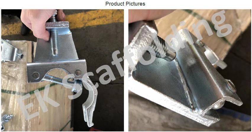 China Manufacturer Safe Durable Forged Fixed Girder Coupler for Constrcution